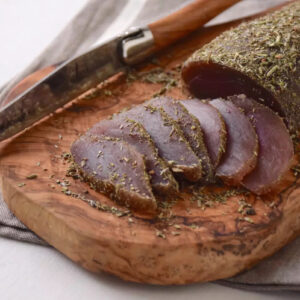 Filet mignon fumé aux Herbes de Provence